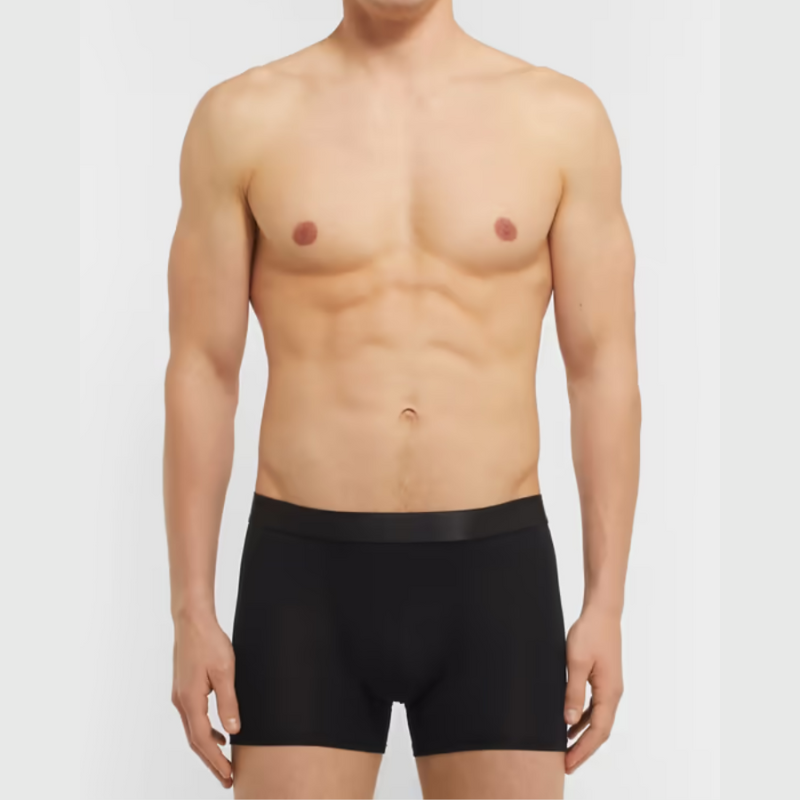 2-PACK PREMIUM BLACK BOXER BRIEF